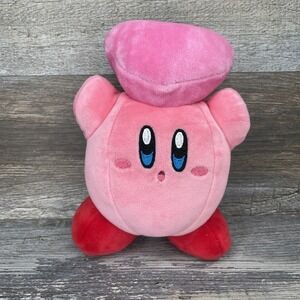 Club Mocchi Mocchi Kirby Friend Heart Plush Pink 6" Tomy Nintendo